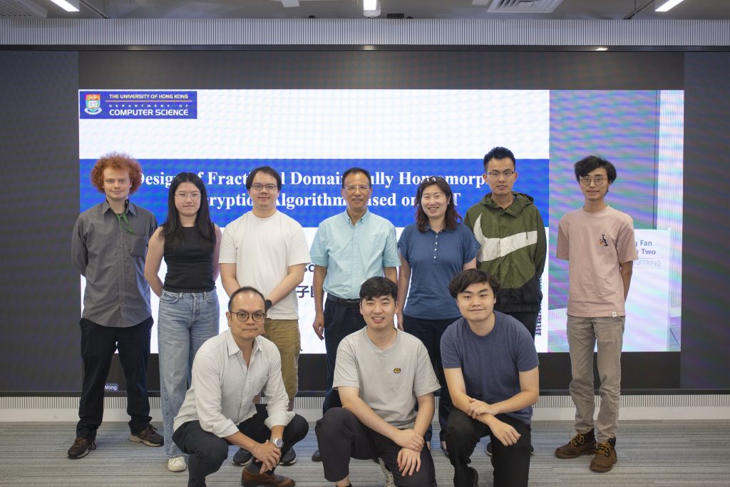 HKU-SCF DISTINGUISHED LECTURE – Design of Fractional Domain Fully Homomorphic Encryption Algorithm Based on Chinese Remainder Theorem