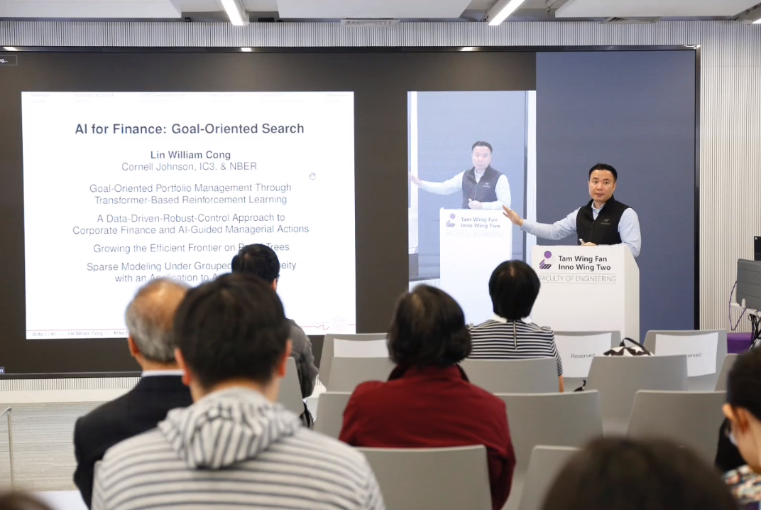 HKU-SCF Distinguished Lecture – AI for Finance: Goal- Oriented Search