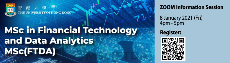 Master of Science in Financial Technology and Data Analytics – Zoom Information Session
