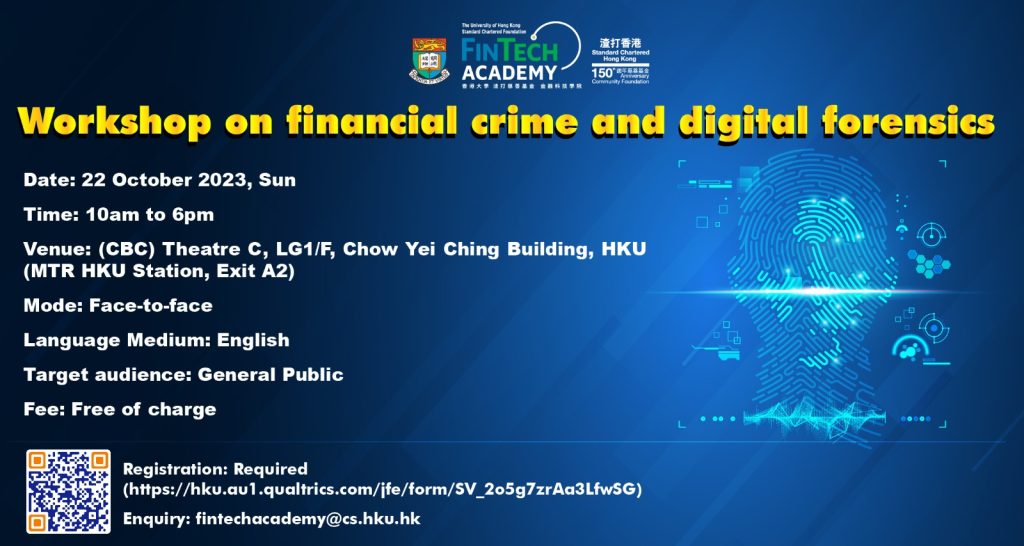 WORKSHOP ON FINANCIAL CRIME AND DIGITAL FORENSICS